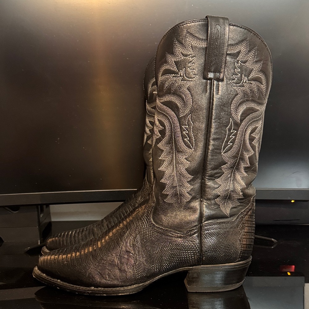 Dan Post Genuine Lizard Boots